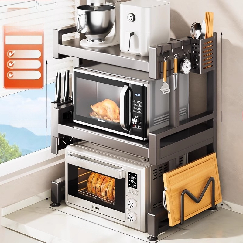 Raft pentru cuptor cu microunde, tip E, din oțel carbon — structură metalică, Model E, 1x1, Logo OEM, Xiong Tribe Home Furnishing