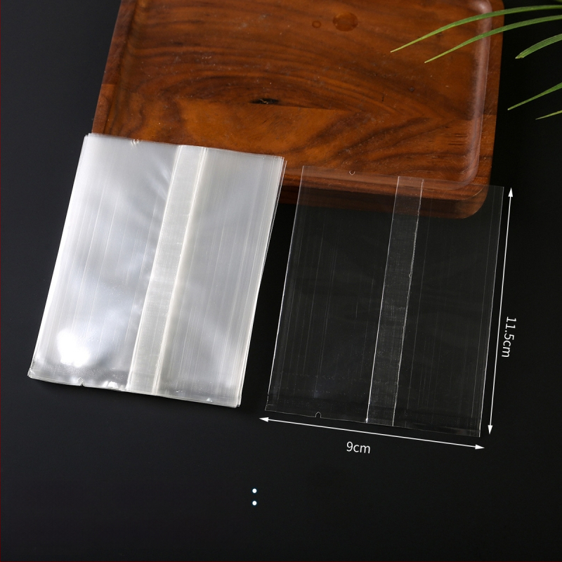 Pungi transparente cu sigilare centrală pentru alimente - sigilare termică, material compozit, mai multe seturi