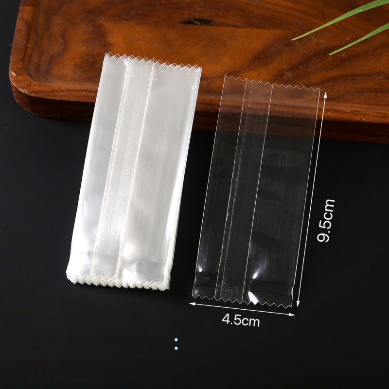 Pungi transparente cu sigilare centrală pentru alimente - sigilare termică, material compozit, mai multe seturi