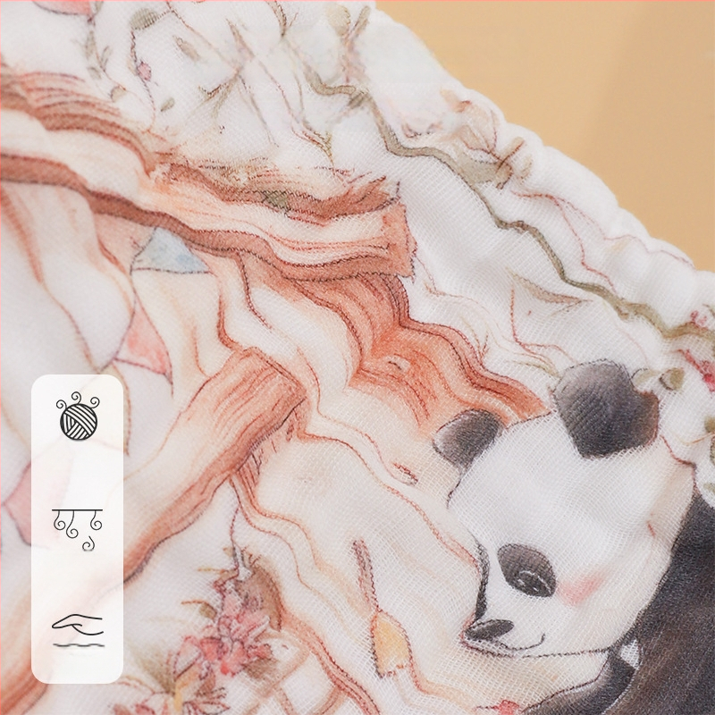 Μωρό πετσέτα από βαμβακερή γάζα, τετράγωνη, 40 γρ, απορρόφηση 0–5 δευτερόλεπτα, μονόκλωνη ύφανση, δυνατότητα εκτύπωσης λογότυπου