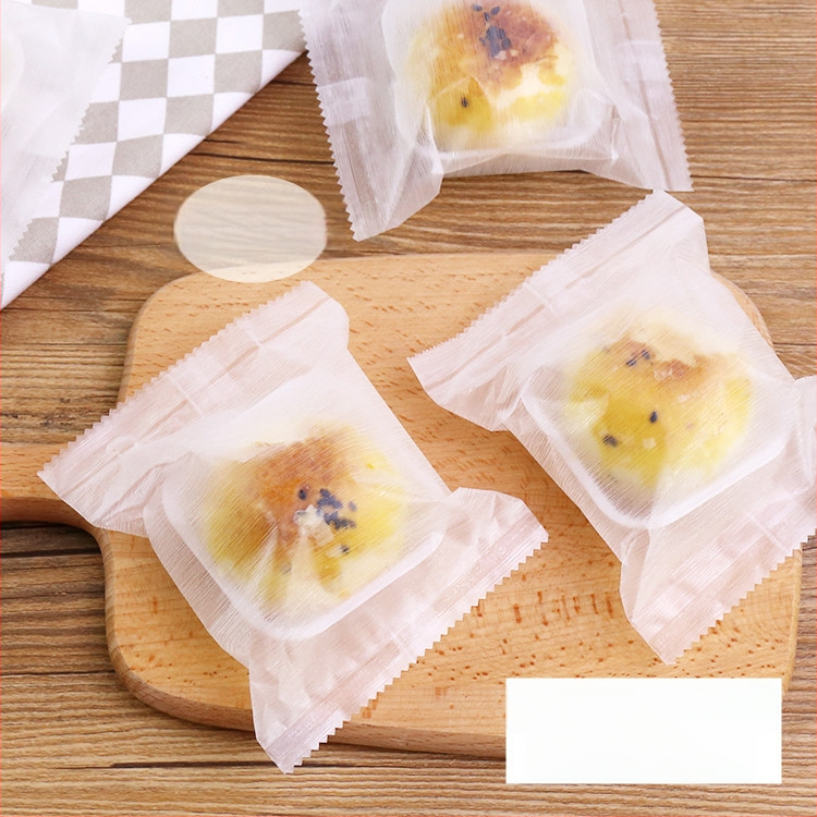 Pungă de sigilare pentru gustări, semi-transparentă, imprimare gravură, material compozit, personalizabilă, 50 buc/ambalaj