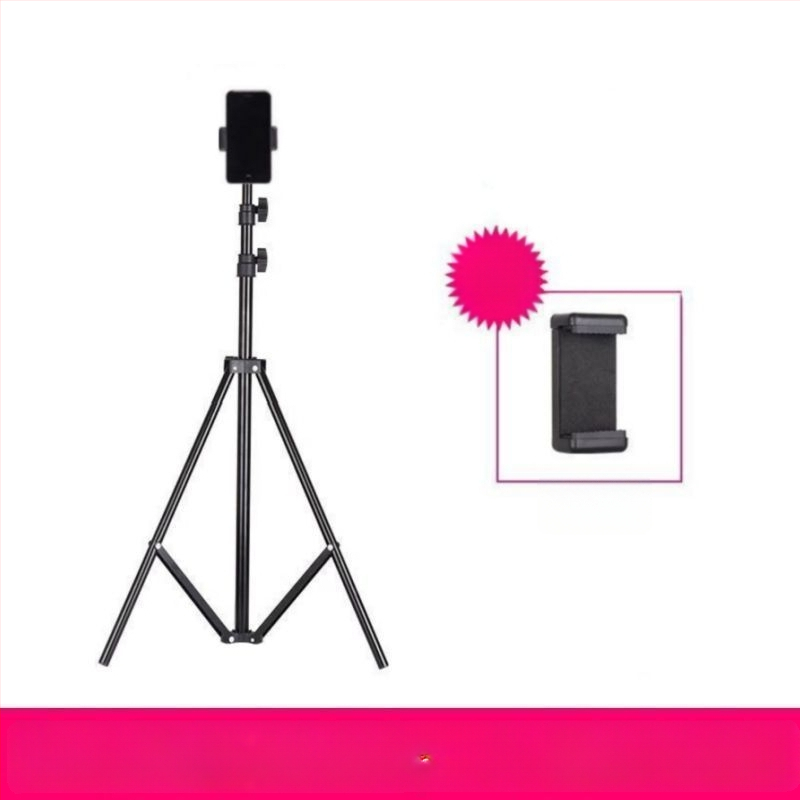 Suport pentru telefon mobil și trepied pentru live streaming, universal pentru fotografiere, de birou sau în picioare, telescopic, din oțel inoxidabil