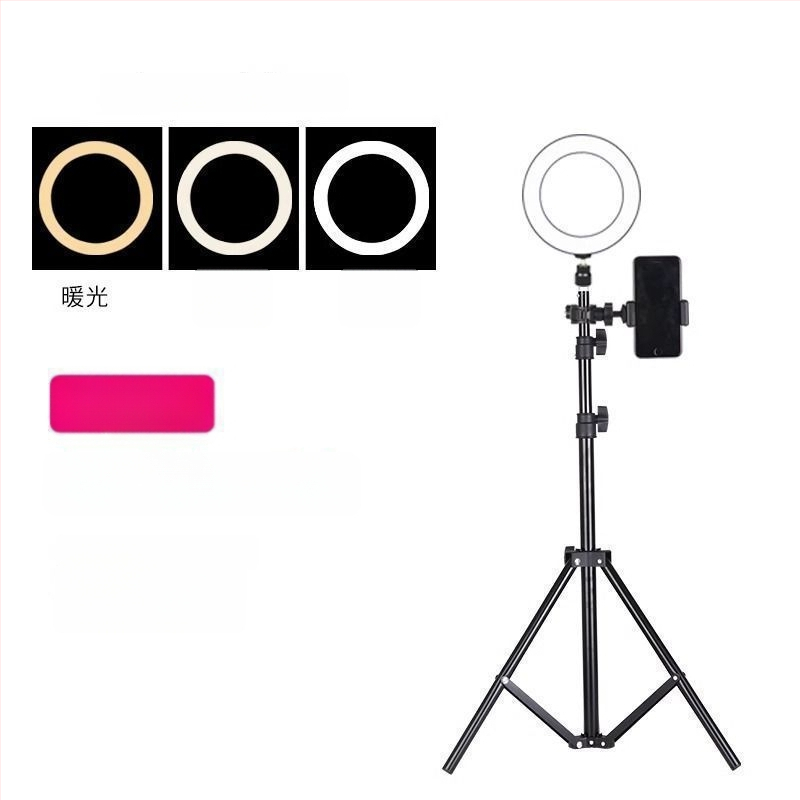 Suport pentru telefon mobil și trepied pentru live streaming, universal pentru fotografiere, de birou sau în picioare, telescopic, din oțel inoxidabil