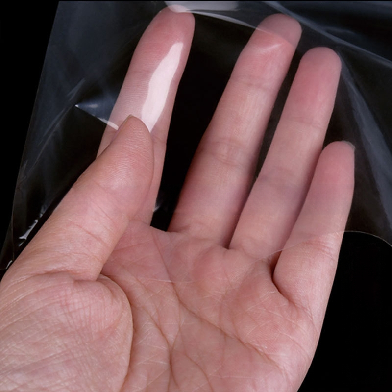 Pungă de ambalare pentru pești ornamentali vii, destinată transportului, cu bază plată pătrată la patru colțuri și plastic îngroșat