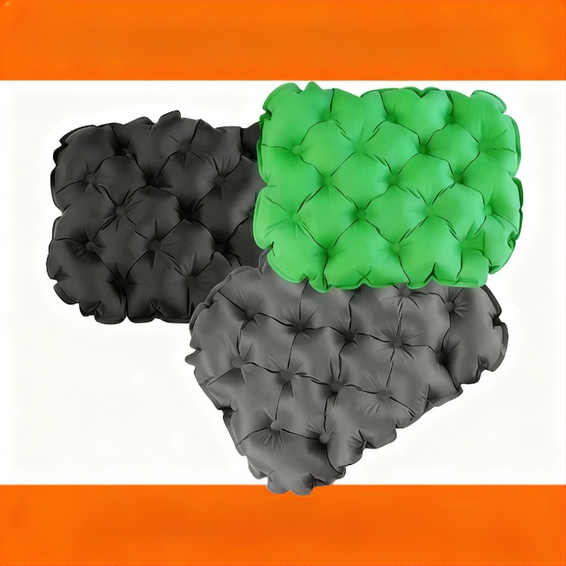 Φουσκωτό μαξιλαράκι καθίσματος εξωτερικού χώρου – πολύ ελαφρύ, νάιλον, για 1–2 άτομα, 80 g