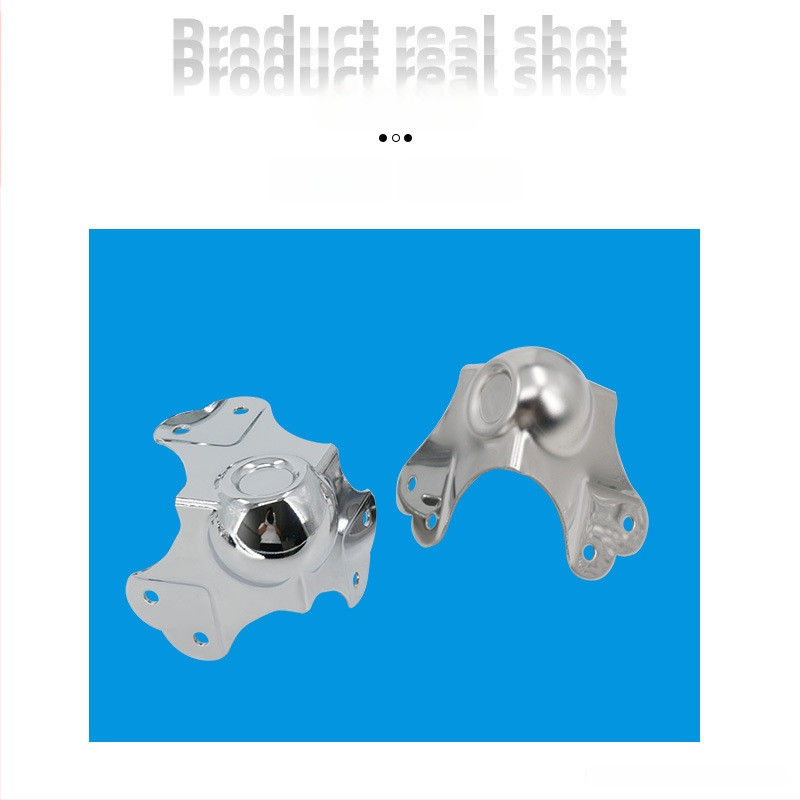 AW Anwang неръждаем ъглов предпазител за дървени кутии, 3-страничен прав ъгъл 90°