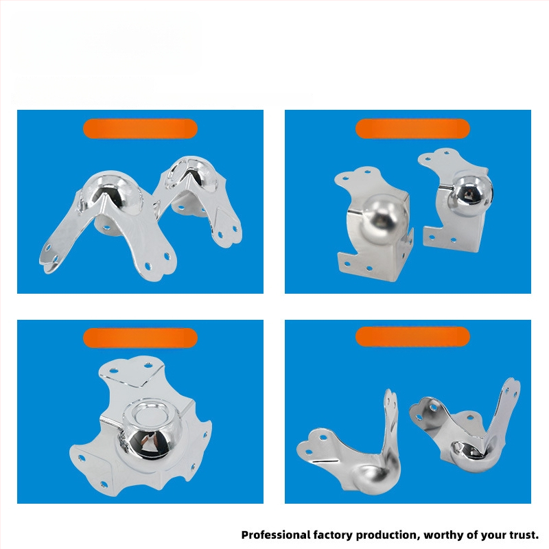 AW Anwang неръждаем ъглов предпазител за дървени кутии, 3-страничен прав ъгъл 90°