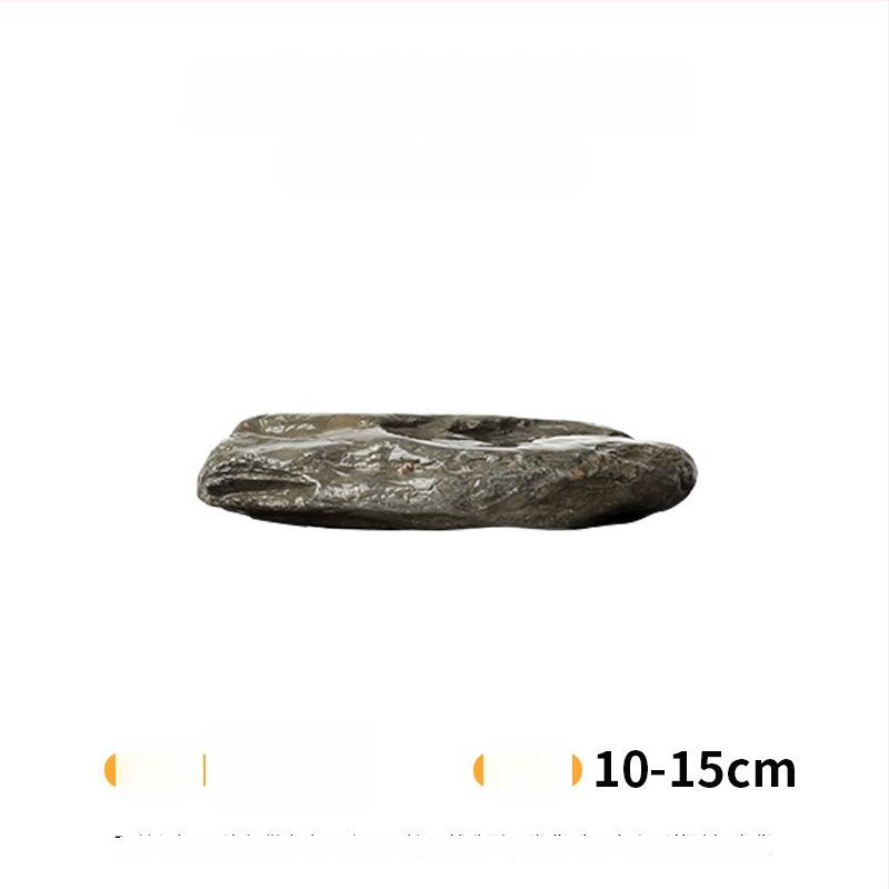 Pietre pentru amenajarea acvariului – piatră naturală brută, piatră principală și fragmente de piatră, nisip de fund, cutie cu 60 de bucăți