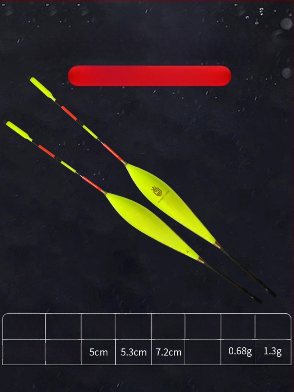 Rig de pescuit din nailon cu două cârlige, plutitor, linie principală gata legată