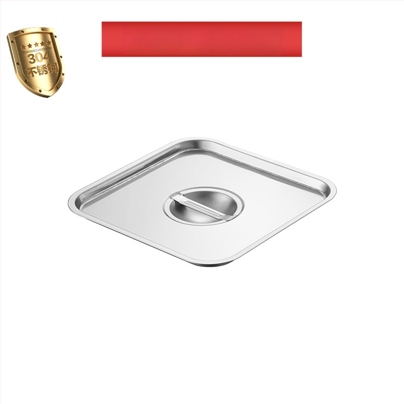 304 неръждаема стомана квадратна кутия за подправки със капак