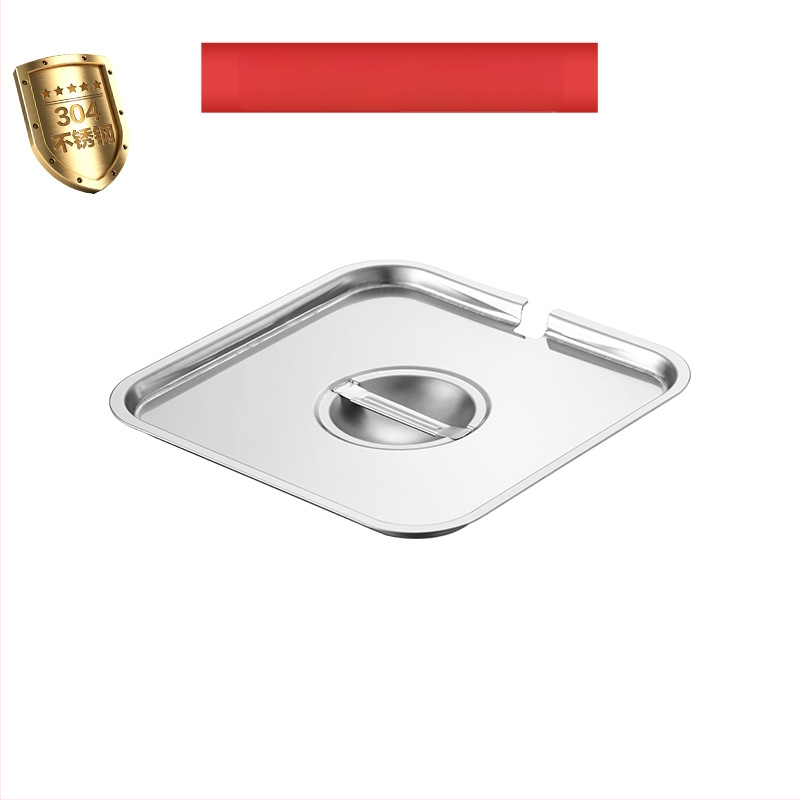 304 неръждаема стомана квадратна кутия за подправки със капак