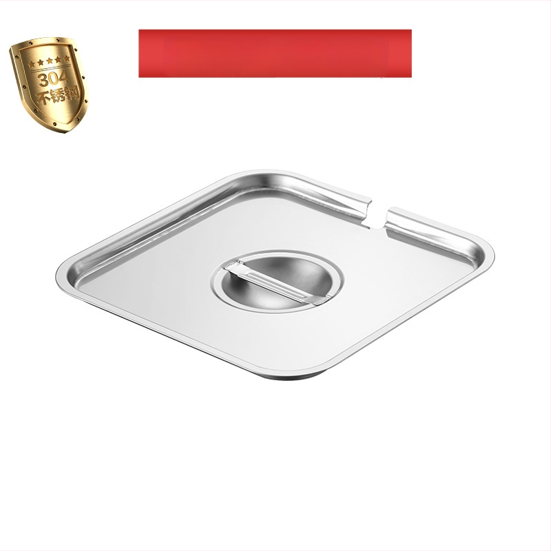 304 неръждаема стомана квадратна кутия за подправки със капак