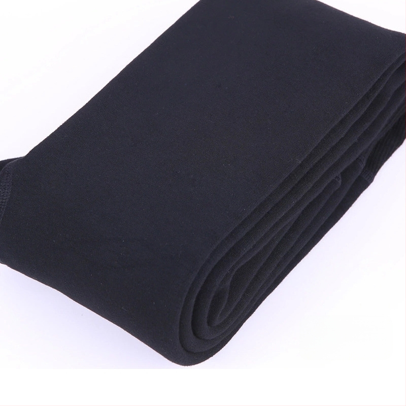 Colanți termici pentru femei, cu căptușeală fleece, groși, poliester, elastici