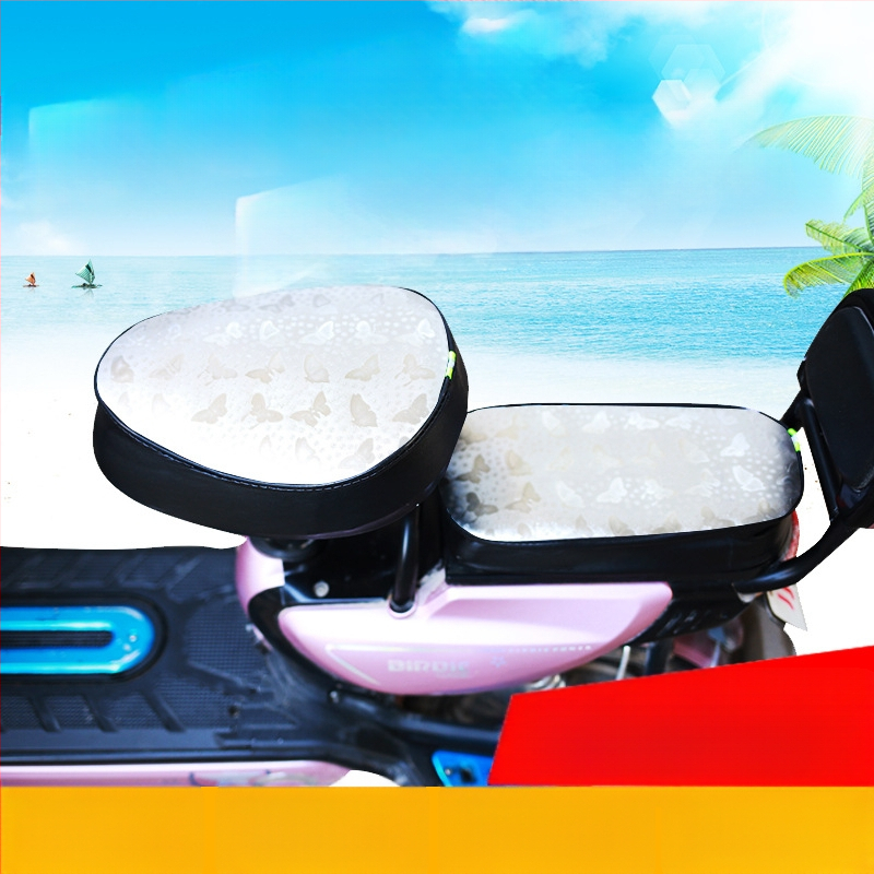 Калъф за седалката на електрически велосипед – кожен, водоустойчив, UV защита, универсален за всички сезони.