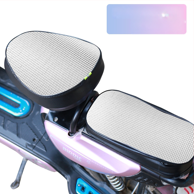 Калъф за седалката на електрически велосипед – кожен, водоустойчив, UV защита, универсален за всички сезони.