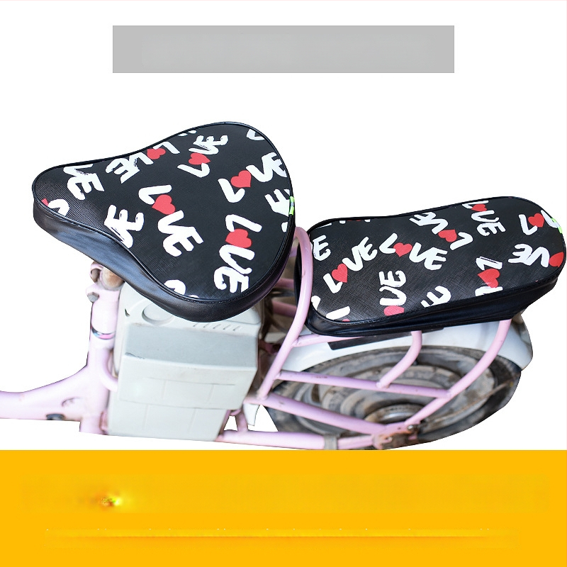 Калъф за седалката на електрически велосипед – кожен, водоустойчив, UV защита, универсален за всички сезони.