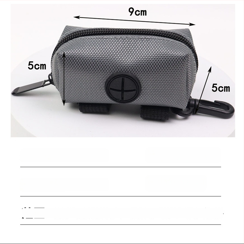 Distribuitor de pungi pentru gunoiul câinelui, Oxford material, capacitate mare