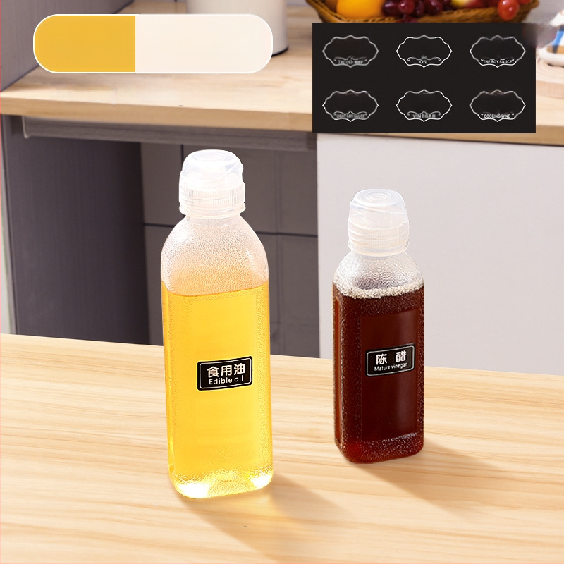 Бутилка за масло със спрей – PP, непроливна, натискане за пръскане, модерен минималистичен дизайн