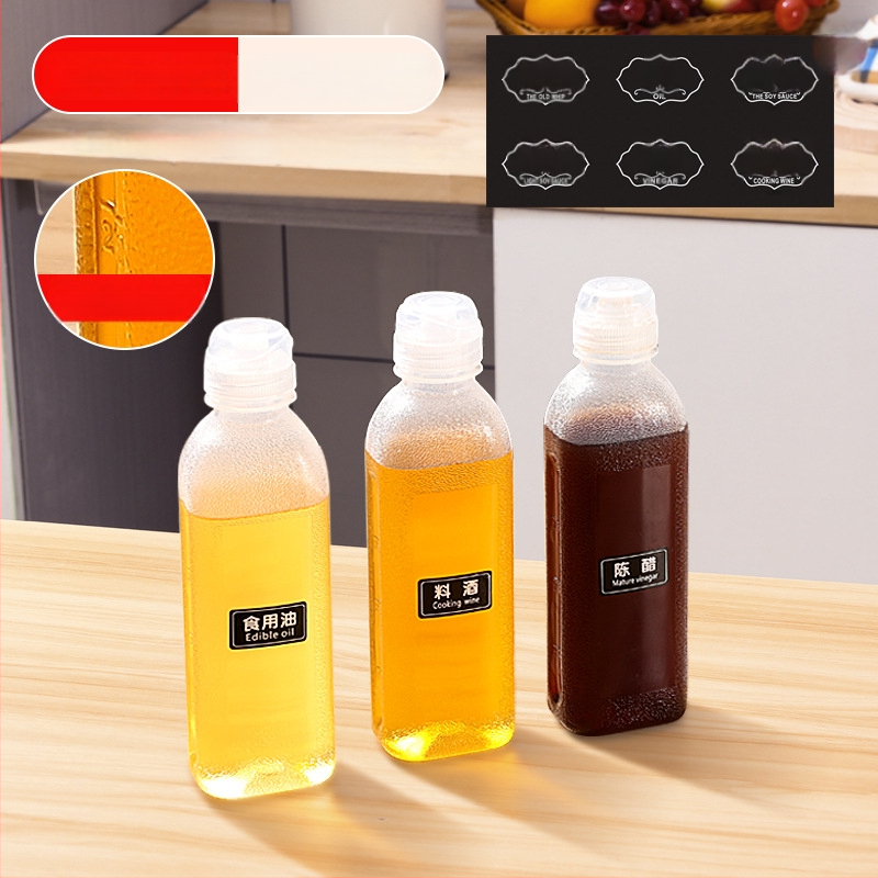 Бутилка за масло със спрей – PP, непроливна, натискане за пръскане, модерен минималистичен дизайн