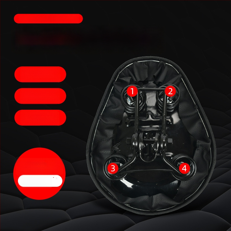 Седалка за електрически велосипед – подложка за седалка с железен корпус, модел 88, материал 88, универсални аксесоари