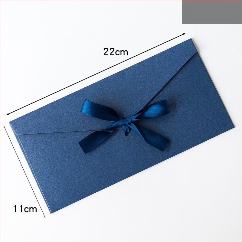 Западно-стилен ретро плик с лента за бизнес покани (Модел: 003, Стил: плик, Материал: Друго, Внос: Не)