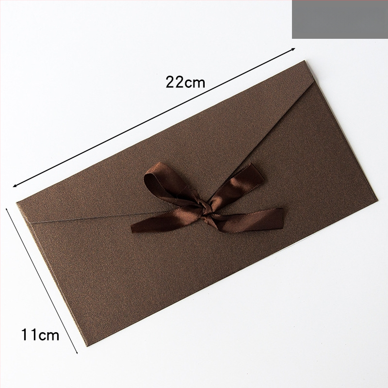 Западно-стилен ретро плик с лента за бизнес покани (Модел: 003, Стил: плик, Материал: Друго, Внос: Не)