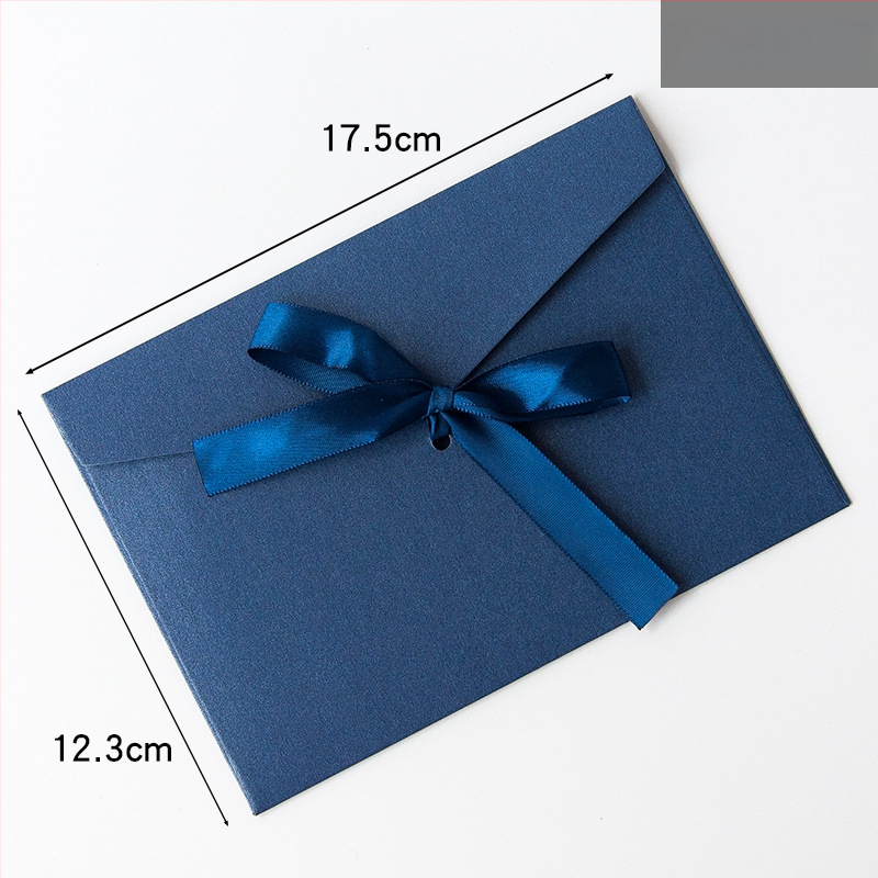 Западно-стилен ретро плик с лента за бизнес покани (Модел: 003, Стил: плик, Материал: Друго, Внос: Не)