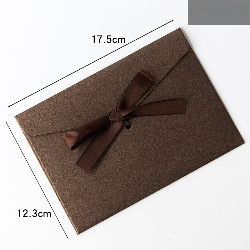 Западно-стилен ретро плик с лента за бизнес покани (Модел: 003, Стил: плик, Материал: Друго, Внос: Не)