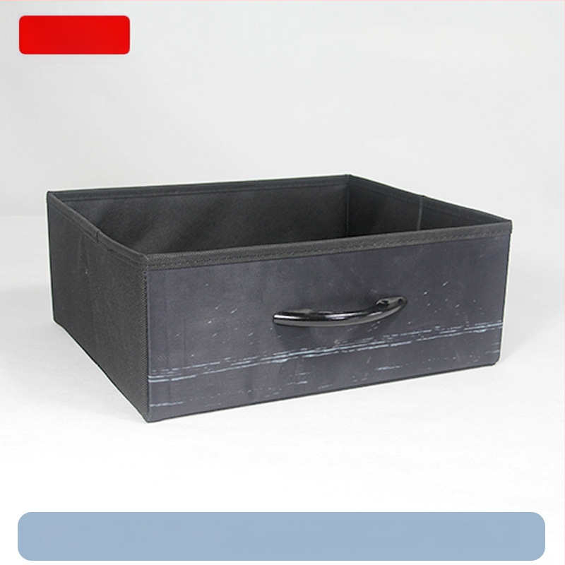 Κουτί αποθήκευσης γραφείου – Συρόμενο από μη υφαντό ύφασμα, οργανωτής με τραβηγόμενο συρτάρι, δυνατότητα εκτύπωσης λογότυπου