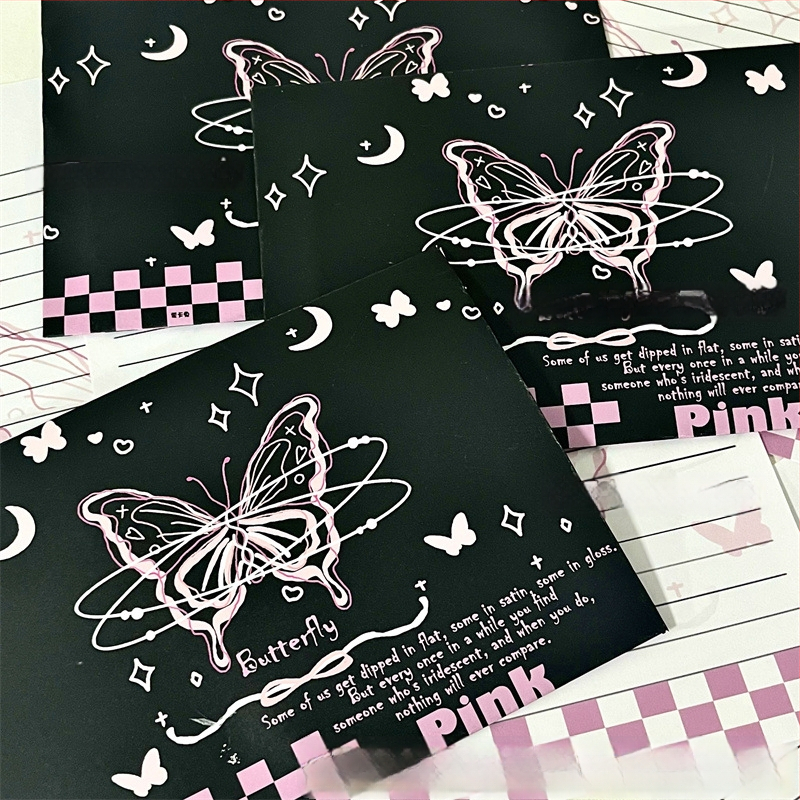 Комплект за писма: плик и листове офсетова хартия, стил китайски плик, без лого, без персонализация