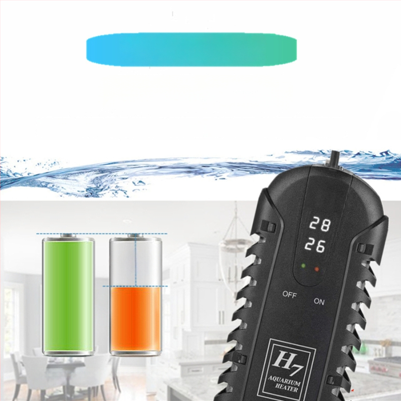 Мини нагревател за аквариум с LED дисплей, цифров контрол на температурата, 25W