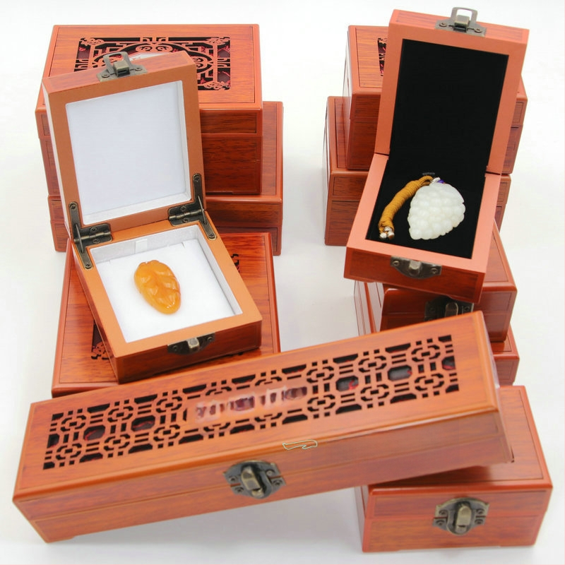 Fából készült ékszerdoboz karkötők és nyakláncok számára — exkluzív bemutató doboz, Aolan Jewelry
