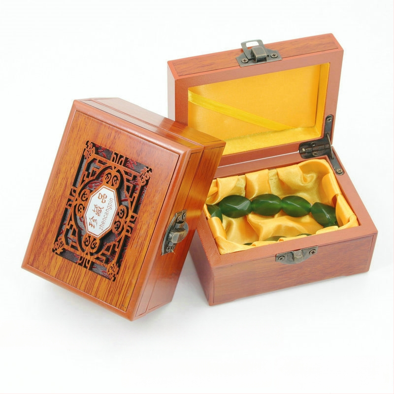 Fából készült ékszerdoboz karkötők és nyakláncok számára — exkluzív bemutató doboz, Aolan Jewelry