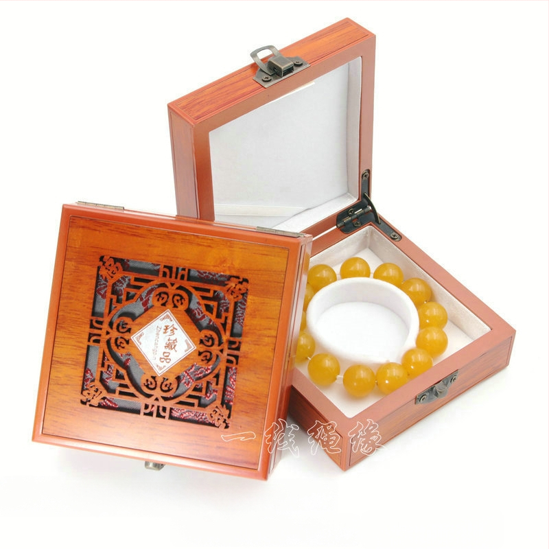 Fából készült ékszerdoboz karkötők és nyakláncok számára — exkluzív bemutató doboz, Aolan Jewelry