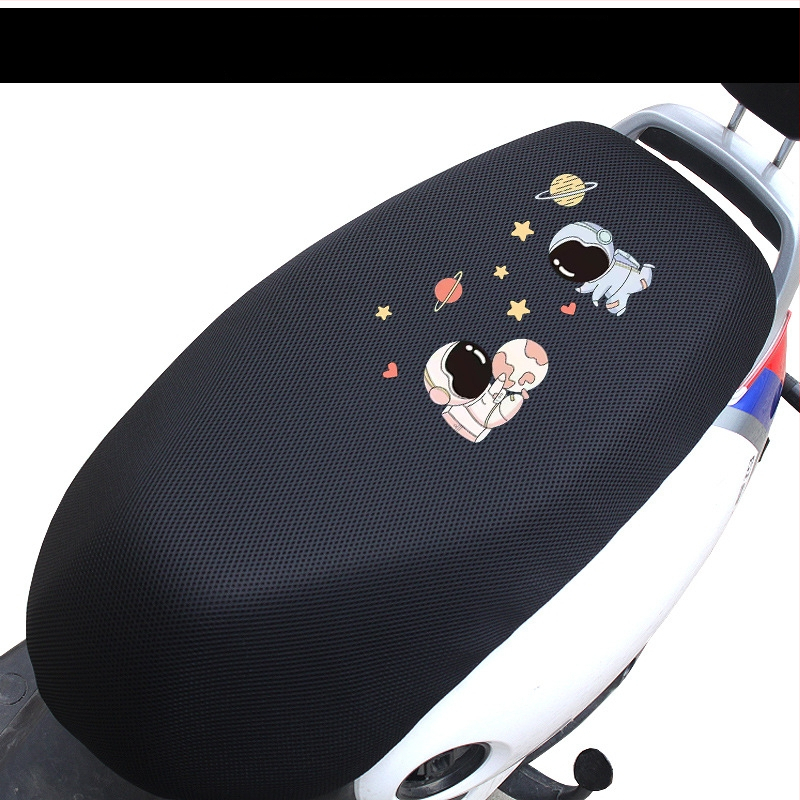 Калъф за седалка на електрическо превозно средство, мрежеста защита от слънцето, найлонова материя, термоизолация и дишане, водоустойчив