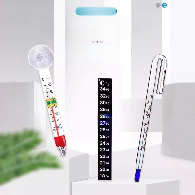 Термометър за аквариум, високопрецизно измерване на водната температура, за тропични риби
