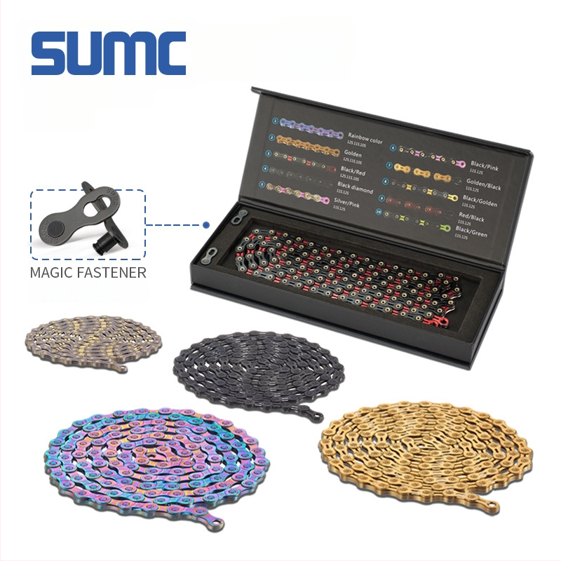 Αλυσίδα ποδηλάτου — 8-13 ταχύτητες, πλήρης σειρά, χάλυβας υψηλού άνθρακα, Pitch: 0