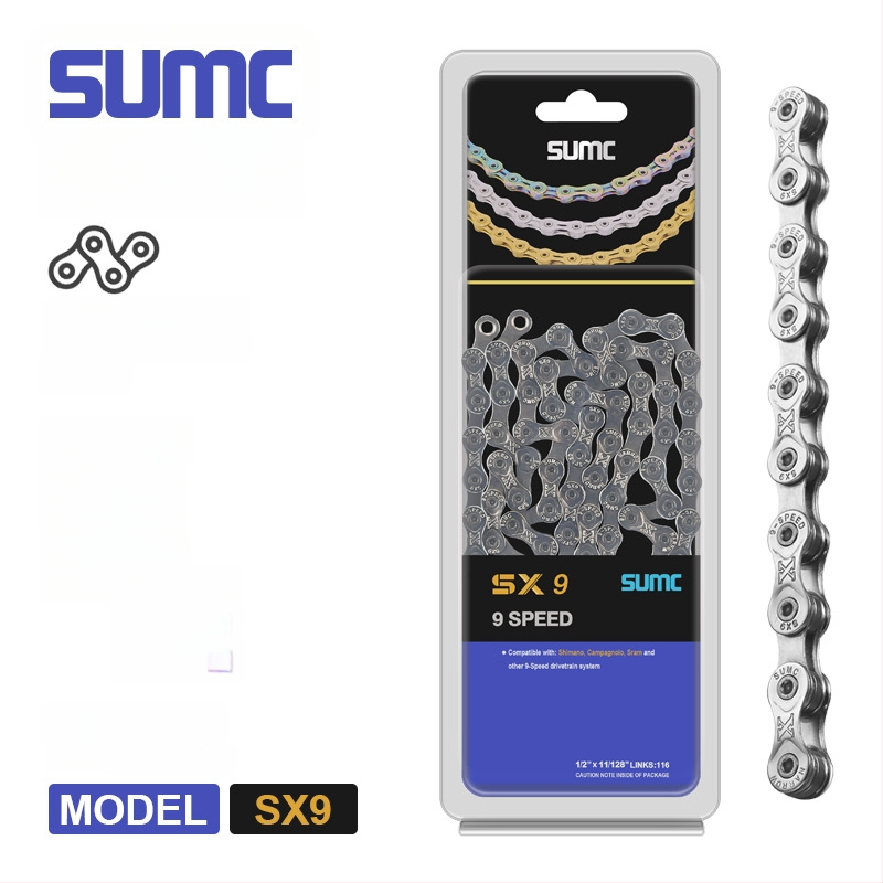 Αλυσίδα ποδηλάτου — 8-13 ταχύτητες, πλήρης σειρά, χάλυβας υψηλού άνθρακα, Pitch: 0