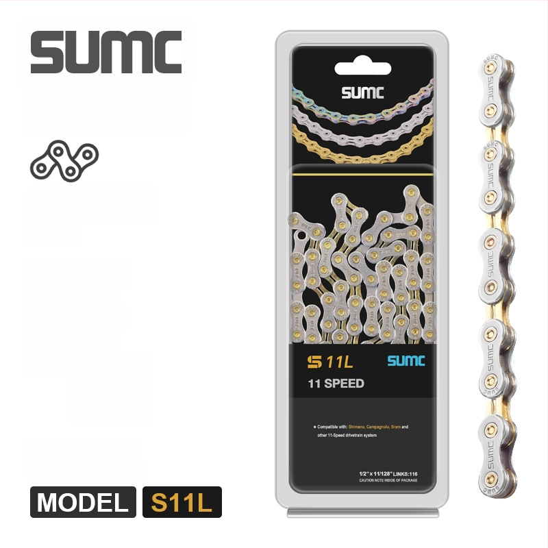 Αλυσίδα ποδηλάτου — 8-13 ταχύτητες, πλήρης σειρά, χάλυβας υψηλού άνθρακα, Pitch: 0