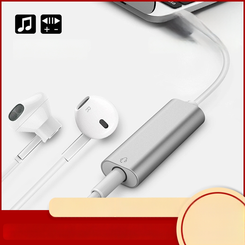 Type-C USB към 3.5 мм цифров аудио адаптер с алуминиев корпус за смартфони и компютри (модел HFR023)