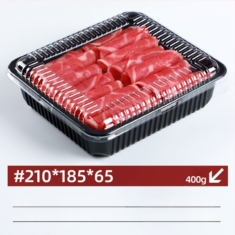 Кутия за месо за замразяване – PET материал, с капак, 0,1 мм стенна дебелина, модел Meat Box от Box Horse