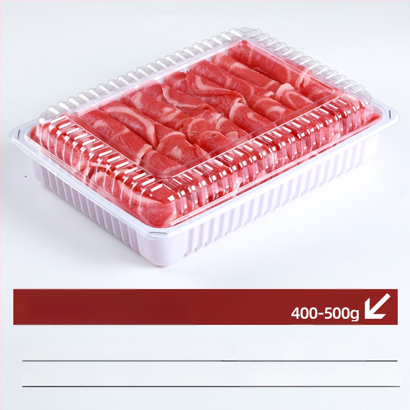 Кутия за месо за замразяване – PET материал, с капак, 0,1 мм стенна дебелина, модел Meat Box от Box Horse