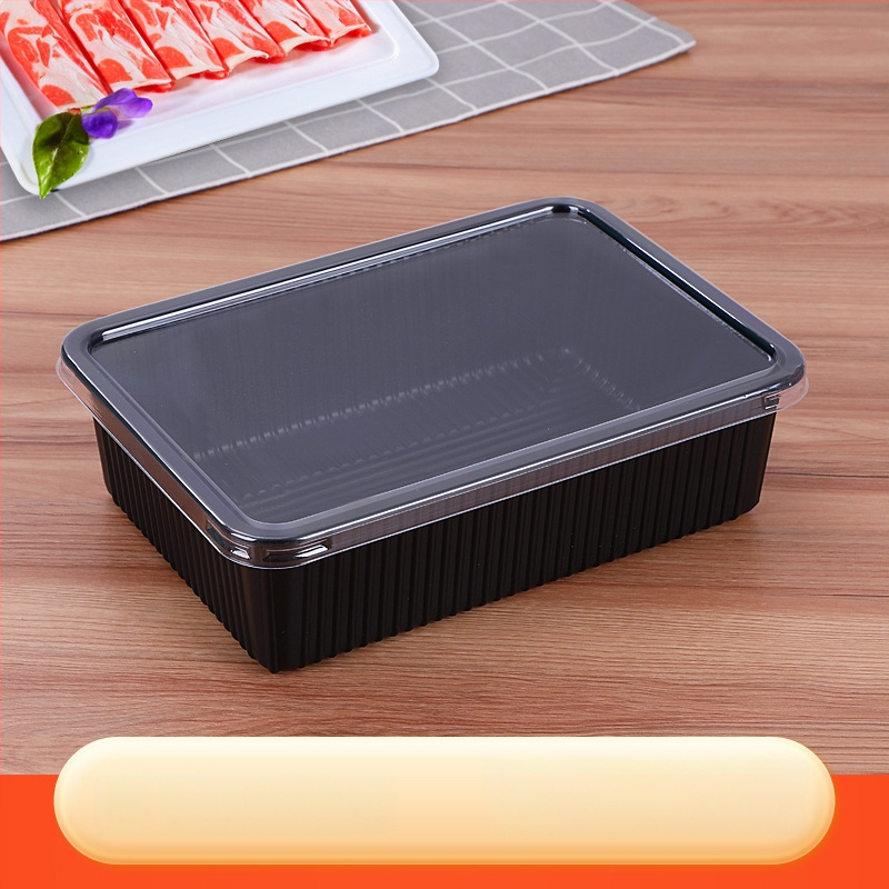 Кутия за месо за замразяване – PET материал, с капак, 0,1 мм стенна дебелина, модел Meat Box от Box Horse