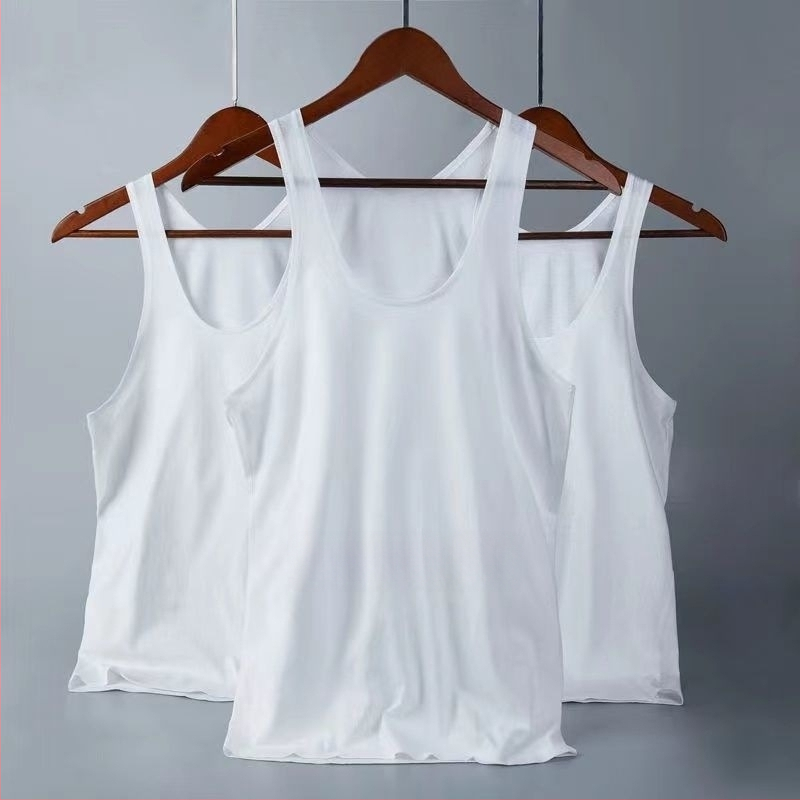 Ανδρικό κοντομάνικο τοπ από βαμβάκι, στενή εφαρμογή, ύφασμα 96%+ βαμβάκι, με διαφημιστικό λογότυπο και παγιέτες, καλοκαίρι 2023