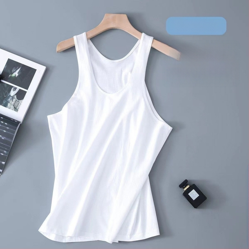 Ανδρικό κοντομάνικο τοπ από βαμβάκι, στενή εφαρμογή, ύφασμα 96%+ βαμβάκι, με διαφημιστικό λογότυπο και παγιέτες, καλοκαίρι 2023