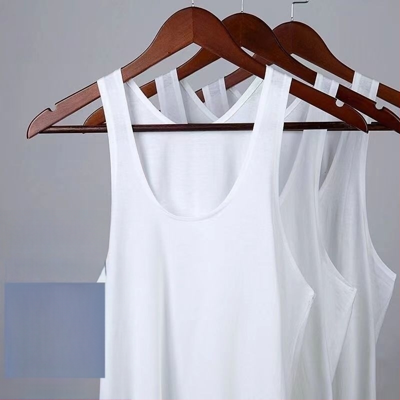 Ανδρικό κοντομάνικο τοπ από βαμβάκι, στενή εφαρμογή, ύφασμα 96%+ βαμβάκι, με διαφημιστικό λογότυπο και παγιέτες, καλοκαίρι 2023