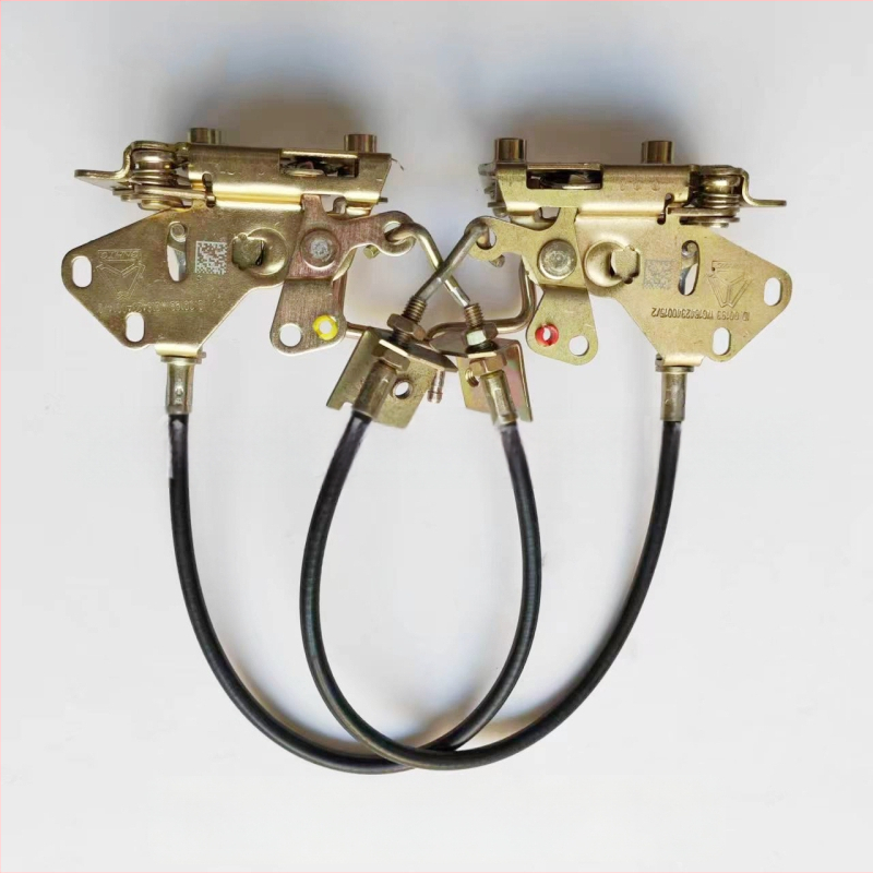 Haowo μηχανισμός κλειδώματος πόρτας καμπίνας για βαρέο όχημα 336-380, με καλώδιο έλξης