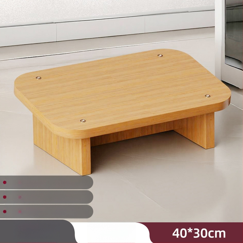 Irodai lábtámasz az asztal alatt – Egyszerű modern stílus, mesterséges lemez alapanyag, Model Footrest, Gyerekeknek és felnőtteknek megfelelő