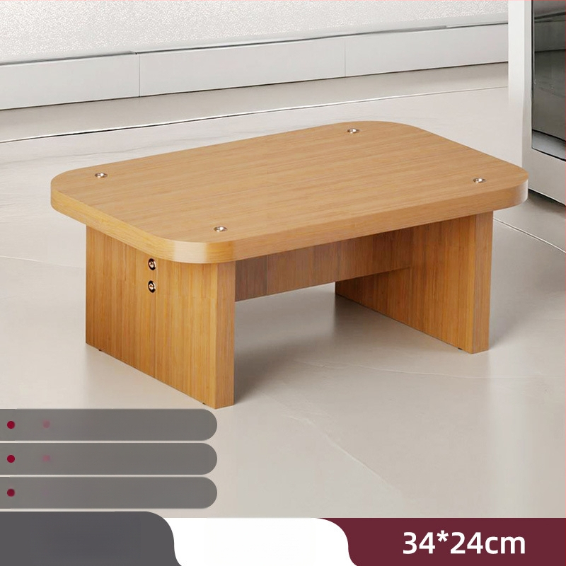 Irodai lábtámasz az asztal alatt – Egyszerű modern stílus, mesterséges lemez alapanyag, Model Footrest, Gyerekeknek és felnőtteknek megfelelő