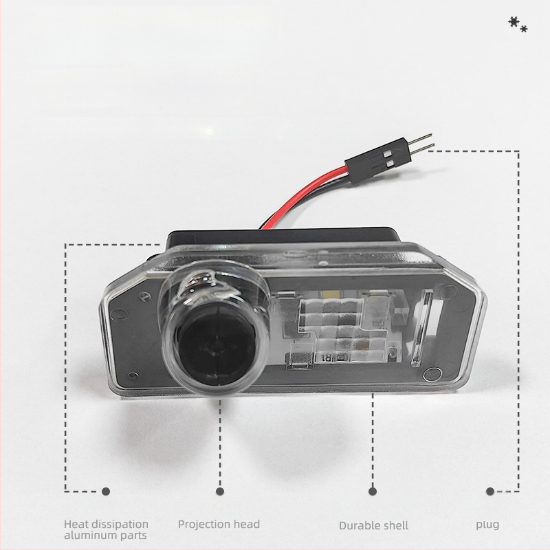 ZhiXin Λάμπα Προβολής Tesla Model 3/Y, 12V, LED 5050, 3W, 6500K, διάρκεια ζωής 80 000 h